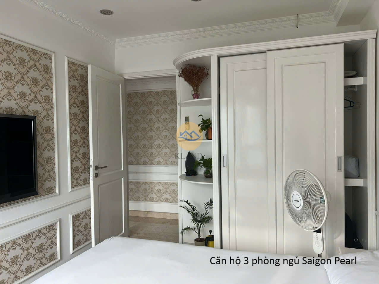 Căn Hộ 3 Phòng Ngủ Saigon Pearl 138m² – Chỉ với 16.6 tỷ, View sông Đẹp, Full Nội Thất Cao Cấp