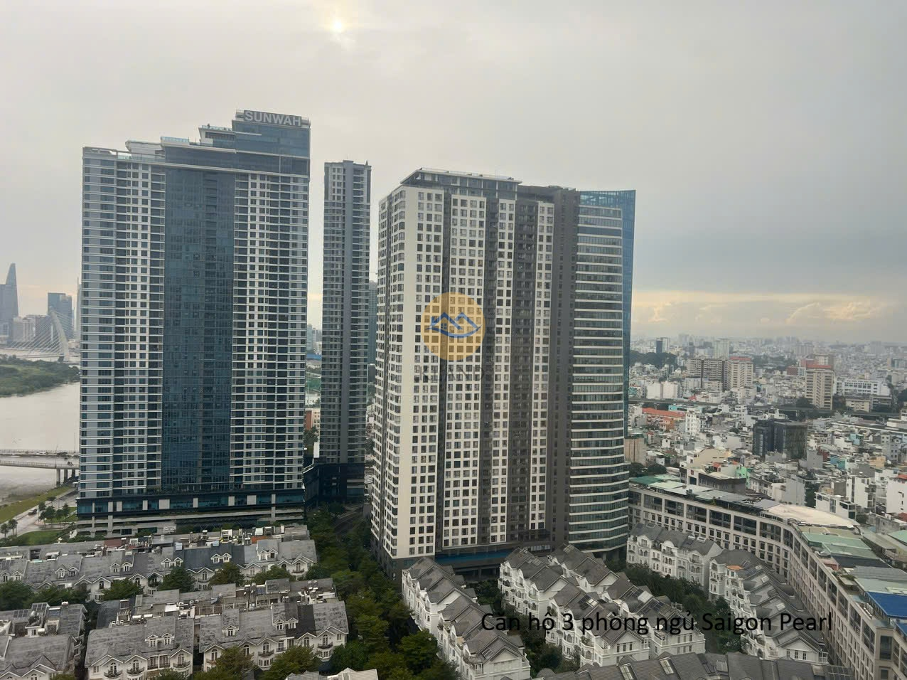 Căn Hộ 3 Phòng Ngủ Saigon Pearl 138m² – Chỉ với 16.6 tỷ, View sông Đẹp, Full Nội Thất Cao Cấp