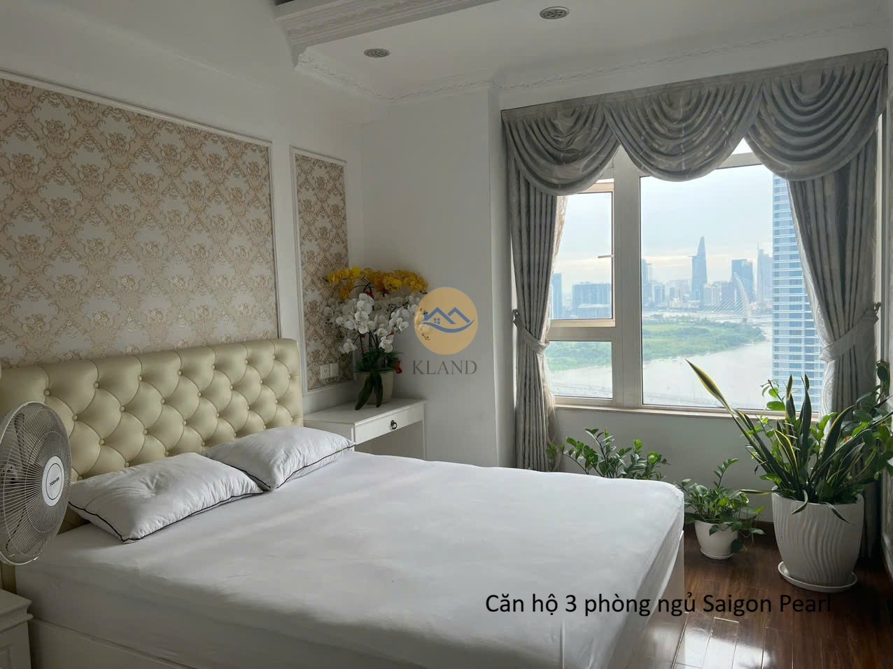 Căn Hộ 3 Phòng Ngủ Saigon Pearl 138m² – Chỉ với 16.6 tỷ, View sông Đẹp, Full Nội Thất Cao Cấp