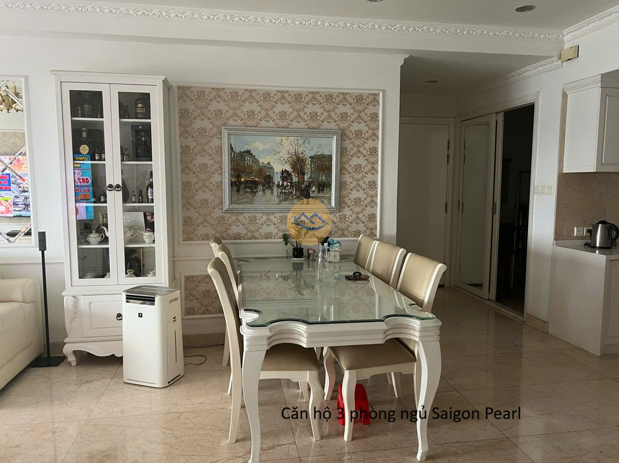 Căn Hộ 3 Phòng Ngủ Saigon Pearl 138m² – Chỉ với 16.6 tỷ, View sông Đẹp, Full Nội Thất Cao Cấp