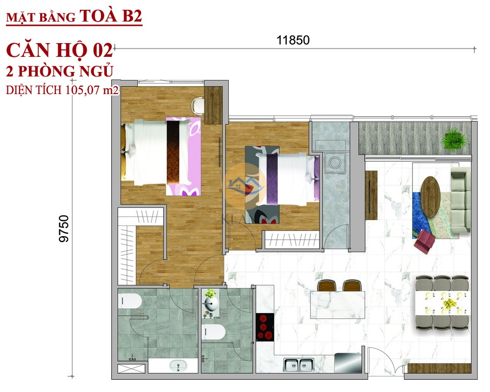 Căn hộ 3 phòng ngủ Sunwah Pearl, 90 Nguyễn Hữu Cảnh, giá tốt nhất năm 2026
