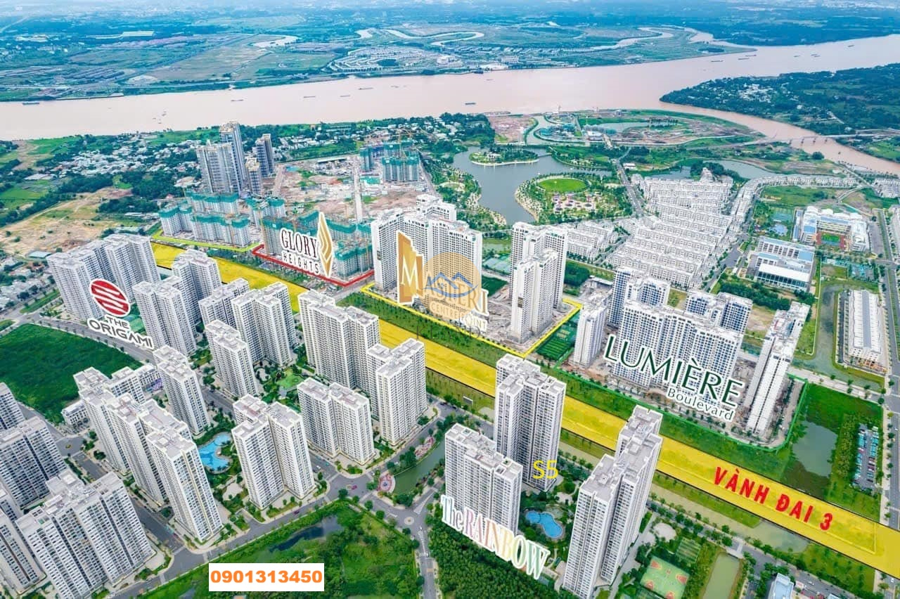 Cho Thuê Căn Hộ 2 phòng ngủ Origami Vinhomes Grand Park Giá  chỉ 6 triệu/ tháng
